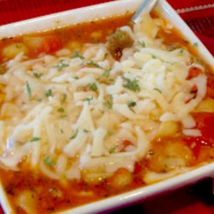 Lasagna Soup