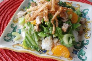 Wonton Chicken Salad