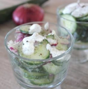 Cucumber Feta Salad