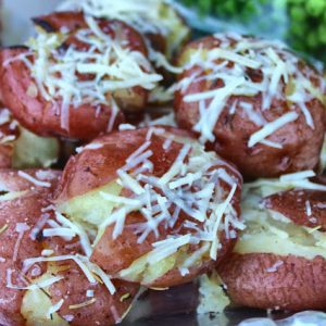 Smashed Red Potatoes
