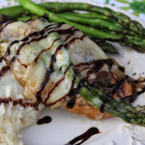 Asparagus Balsamic Chicken