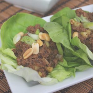 Asian Turkey Lettuce Wraps