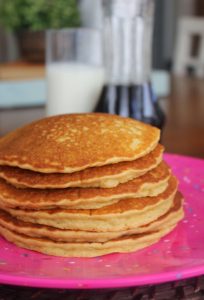 Blender Brown Rice Pancakes