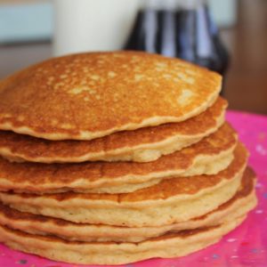 Blender Brown Rice Pancakes