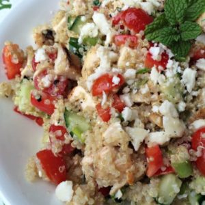 greek Lemon Quinoa Salad