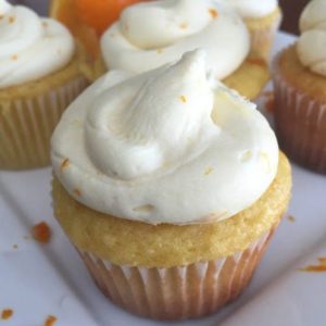 Orange Creamsicle Cupcakes