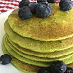 Healthy Hulk Green Pancakes