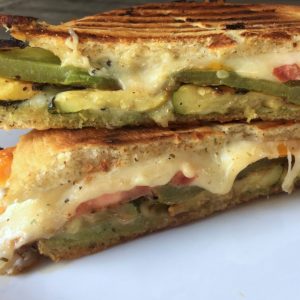 Grilled Vegetable Cheese Panini