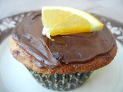 Orange Chocolate Cupcakes