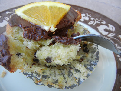 Orange Chocolate Cupcakes