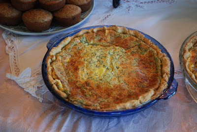 Spinach Bacon Quiche