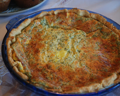 Spinach Bacon Quiche