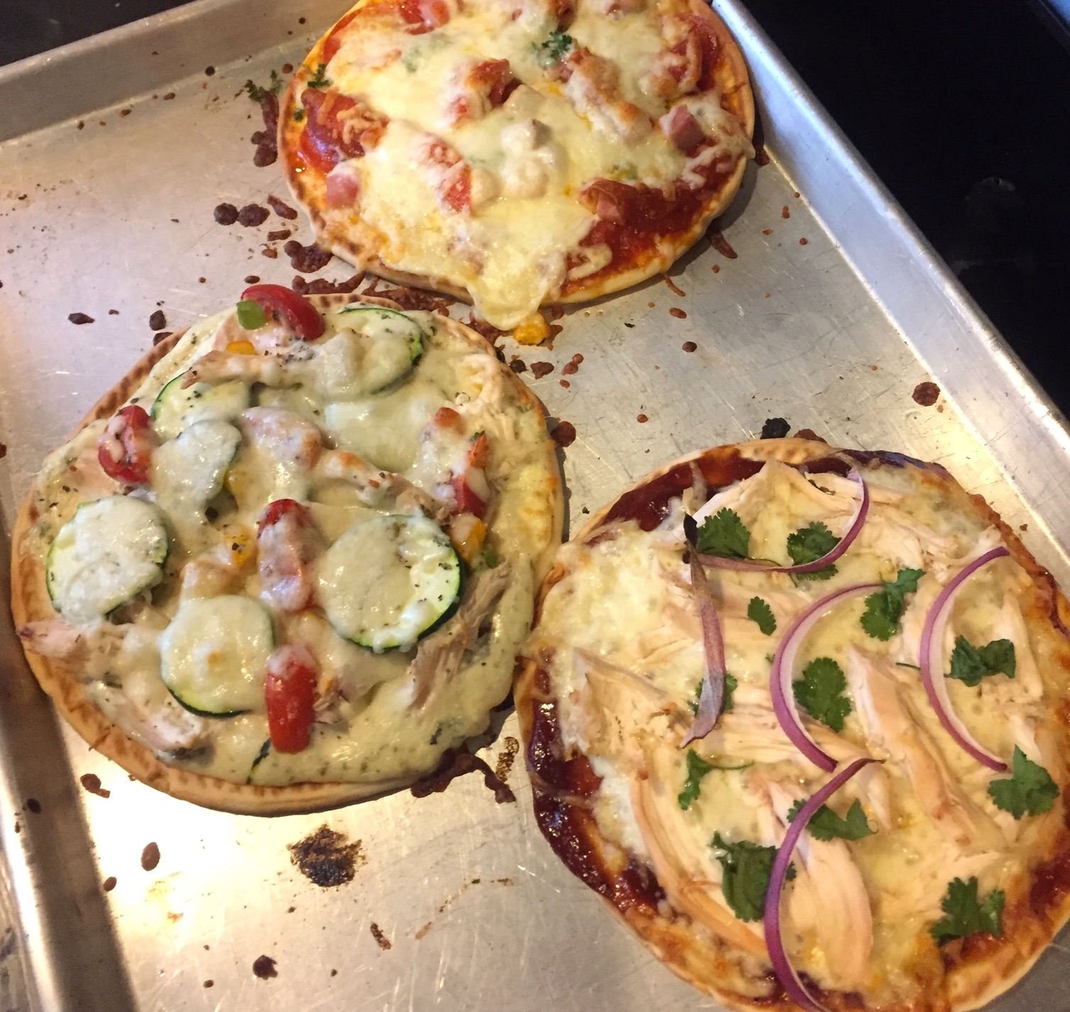 Pita Pizzas