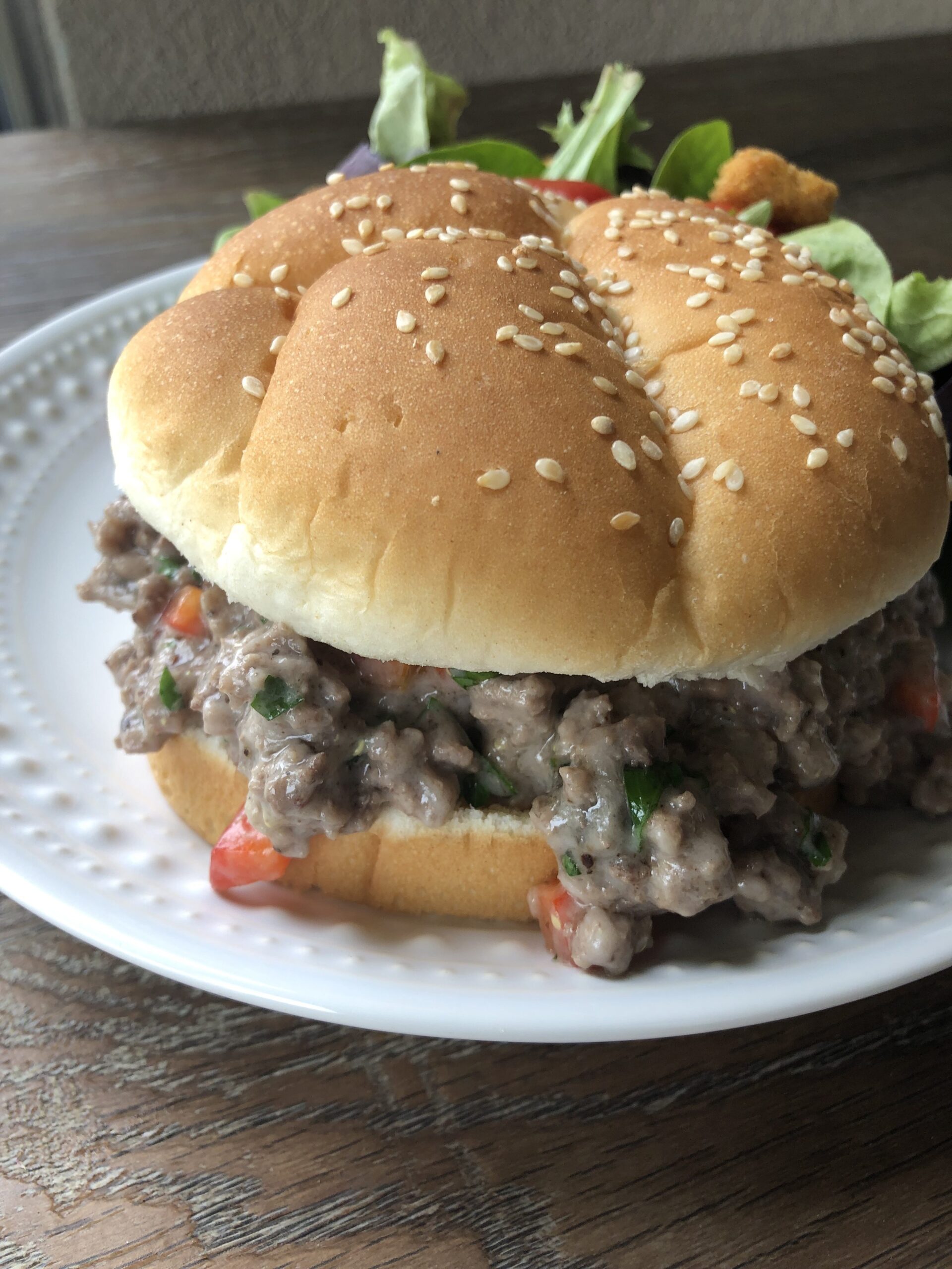 Stroganoff Cream of Mushroom Sloppy Joes