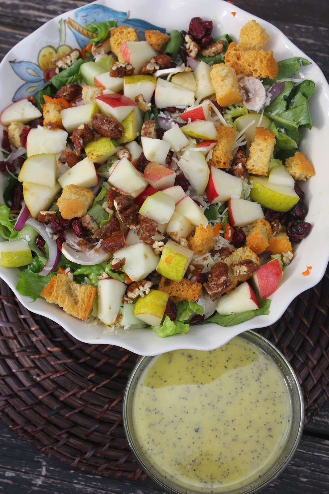 Dynamic Deals, Deal of the Day, Deals to Meals Updates, Shopping Deals, Recipe: Salad, Recipe: Side Dishes, Recipe: Main Dish, Recipe: Fruit, Recipe: Vegetables, Cranberry Apple Pear Salad with Sweet Lemon Dressing