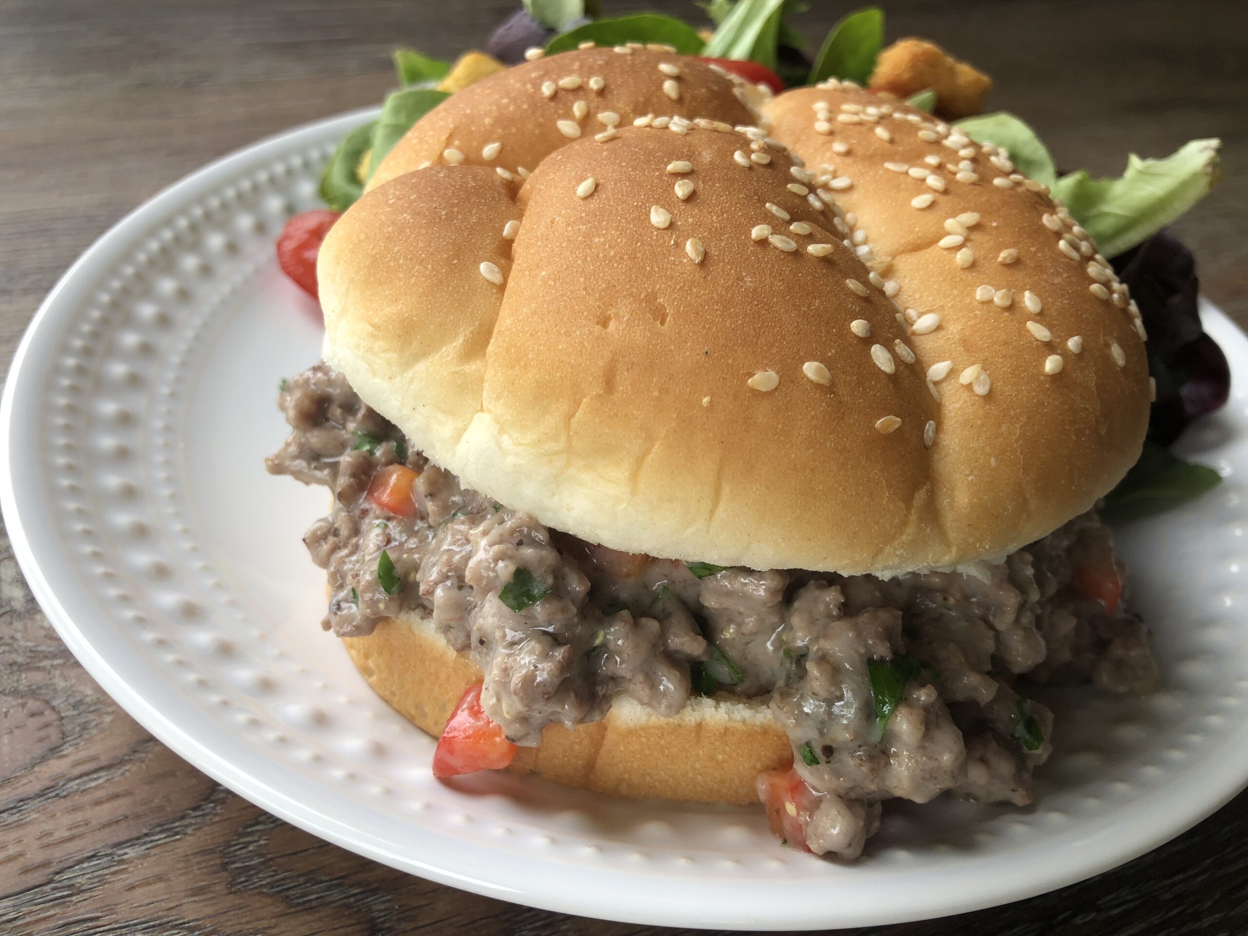 Stroganoff Cream of Mushroom Sloppy Joes