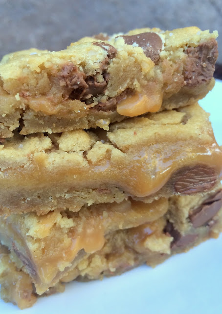 Salted Caramel Cookie Bars, Deals to Meals, Recipe:  Dessert, Recipe:  Bars, favorite recipe of all time