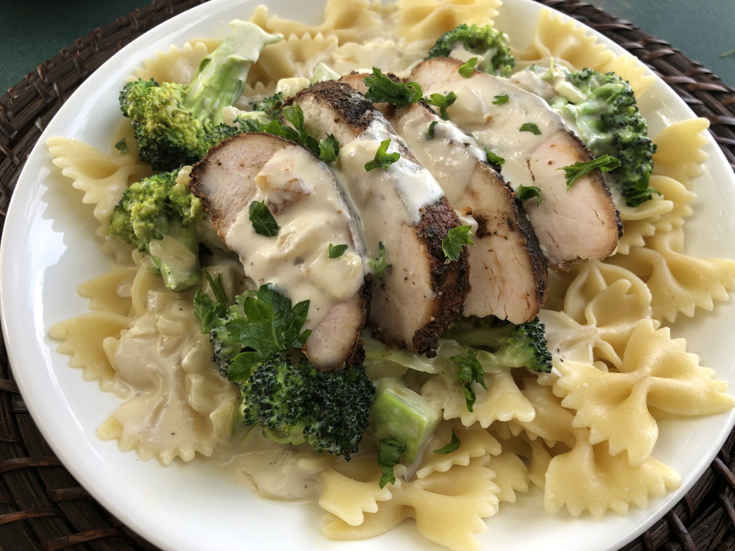 Blackened Chicken Alfredo