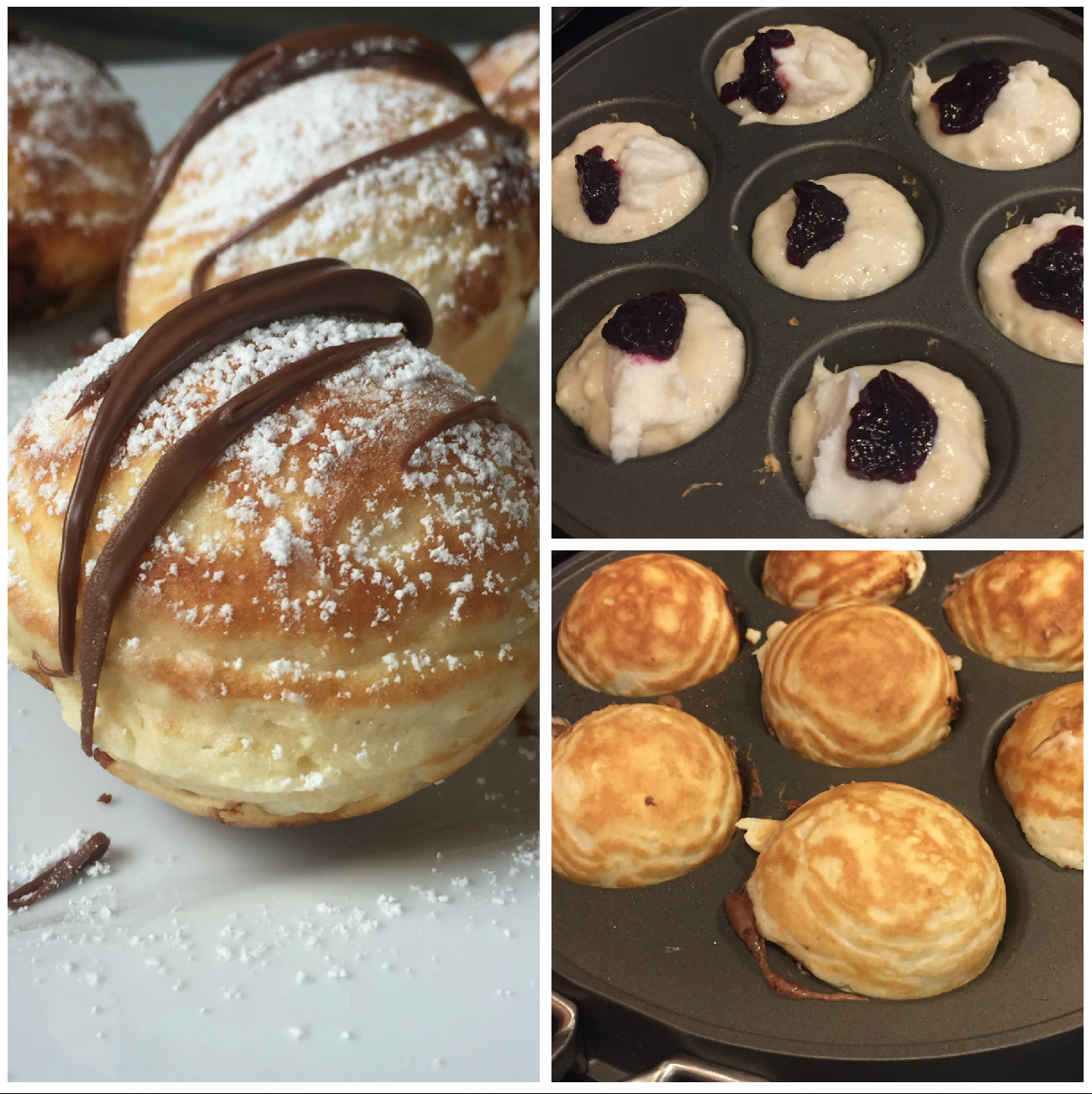 Danish Ebelskiver Pancakes