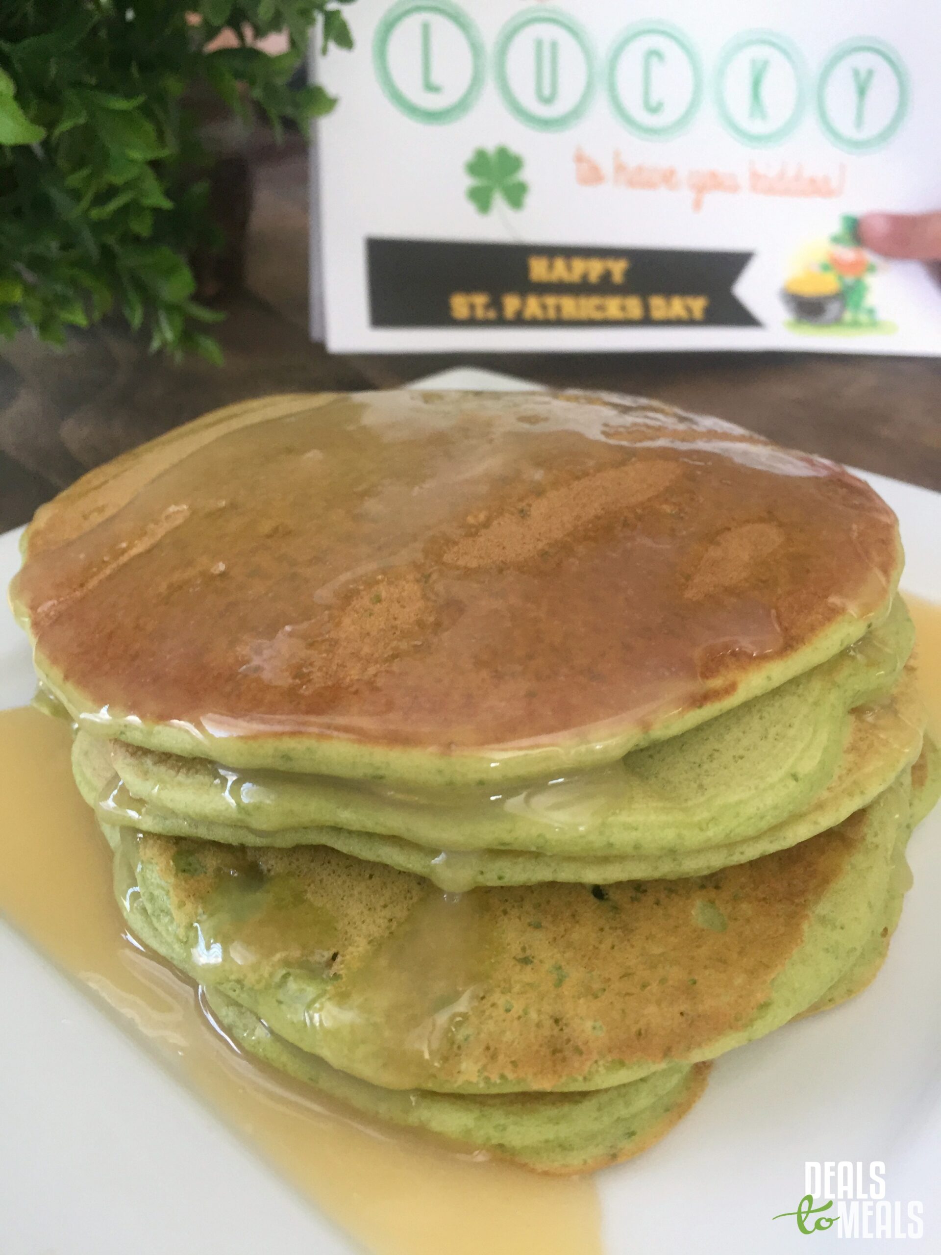 healthy green pancakes