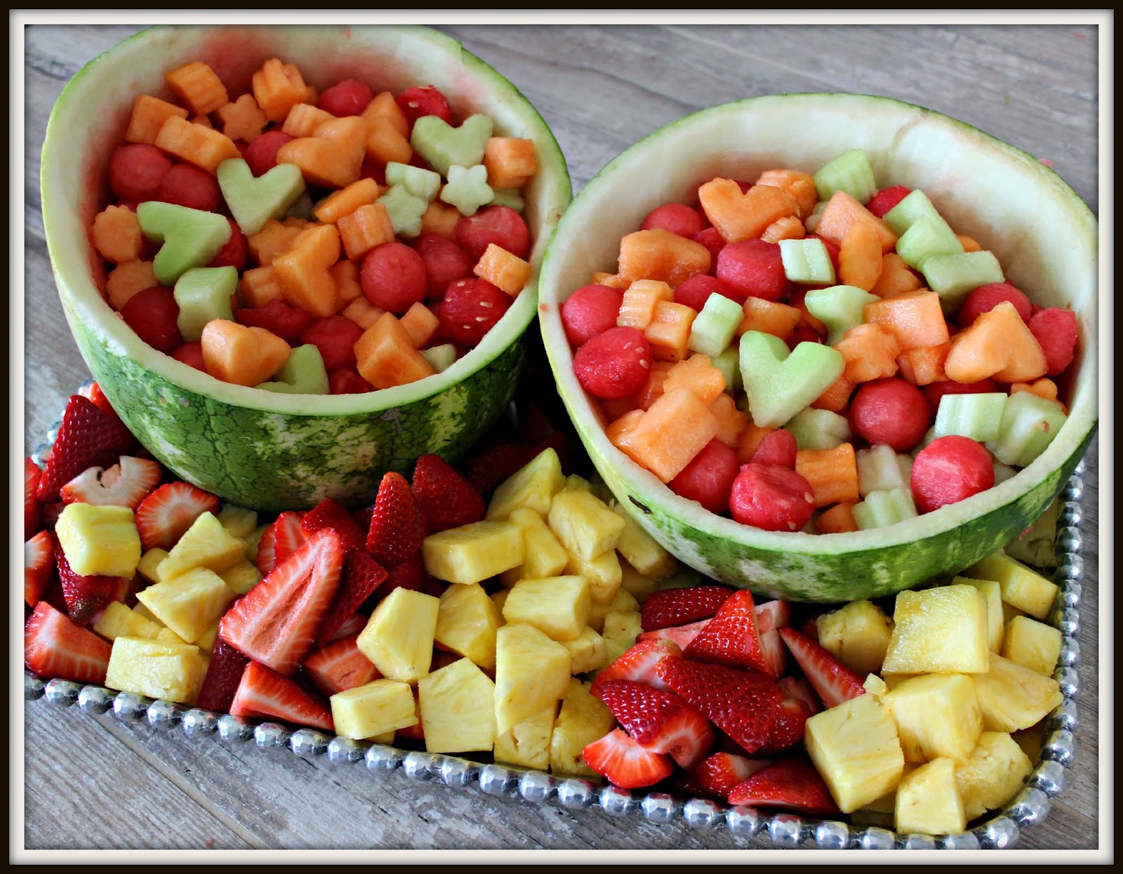 cantaloupe, fruit, fruit platter, honeydew, Recipe: Healthy, watermelon, melon bowls, Recipe: Side Dishes, Recipe: Sides, Recipe: Fruit, Deals to Meals Blog