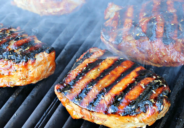 Honey Orange Pork Chops