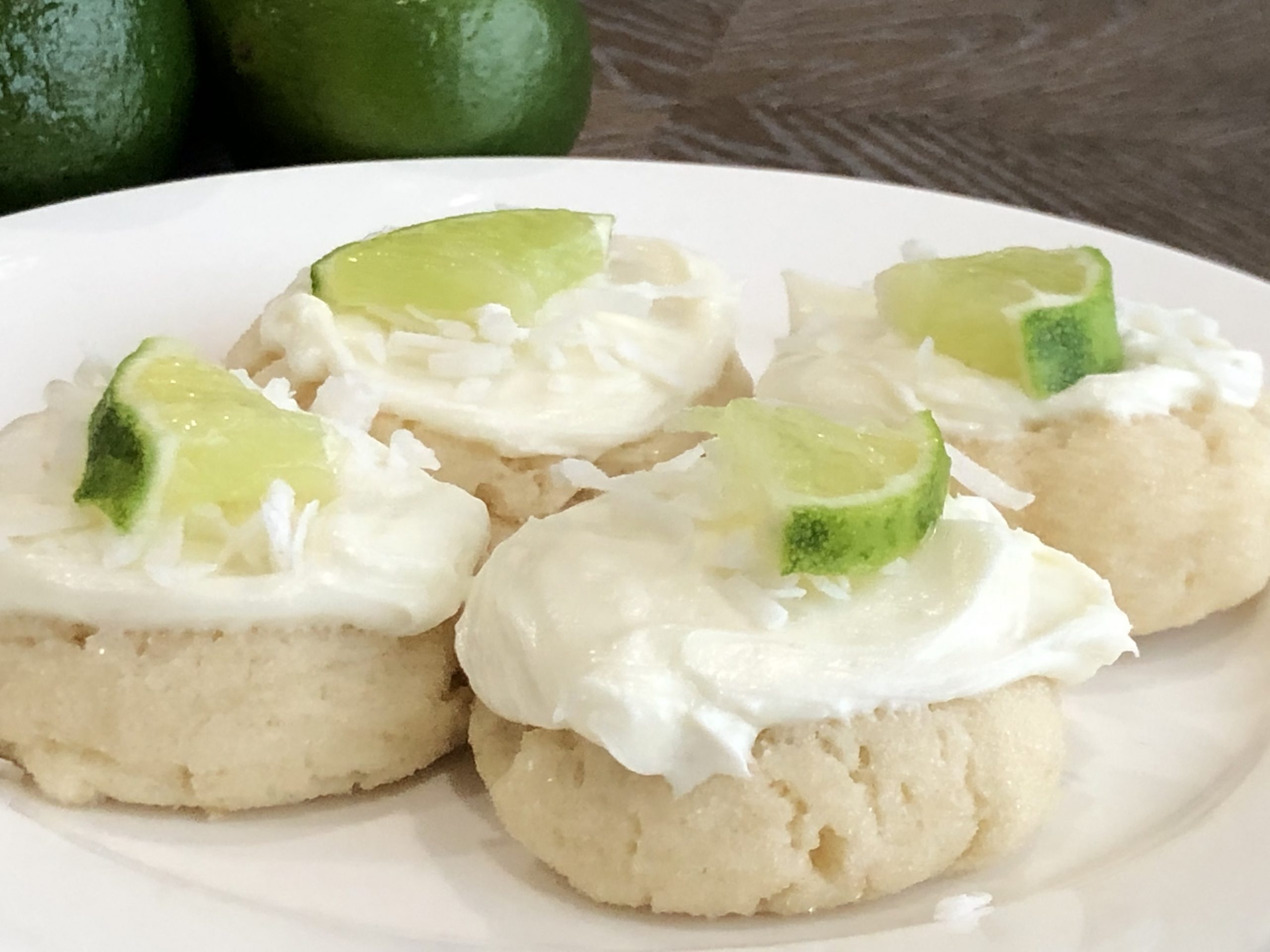 Coconut Lime Sugar Cookies