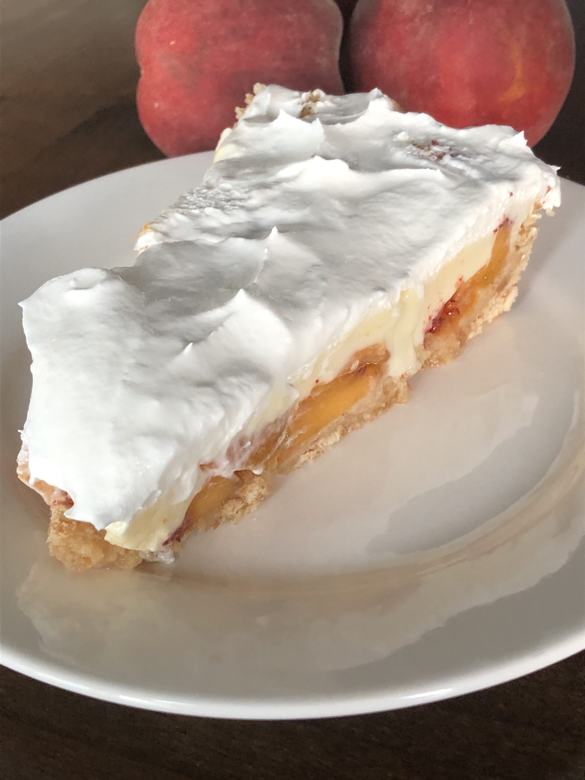 Cream Peach Pie