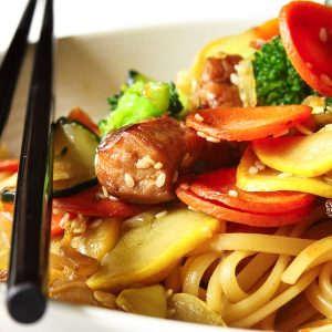 Oriental Chicken Pasta