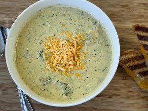 Cheesy Broccoli Soup