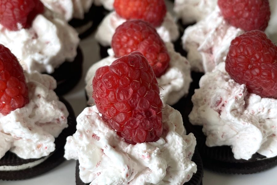 Raspberry Oreo Dessert