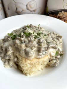 Sausage Mushroom Gravy