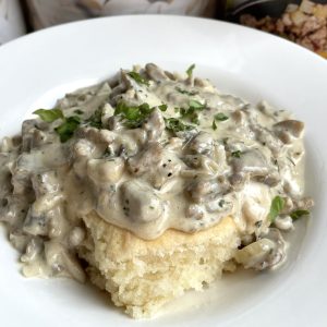 Sausage Mushroom Gravy