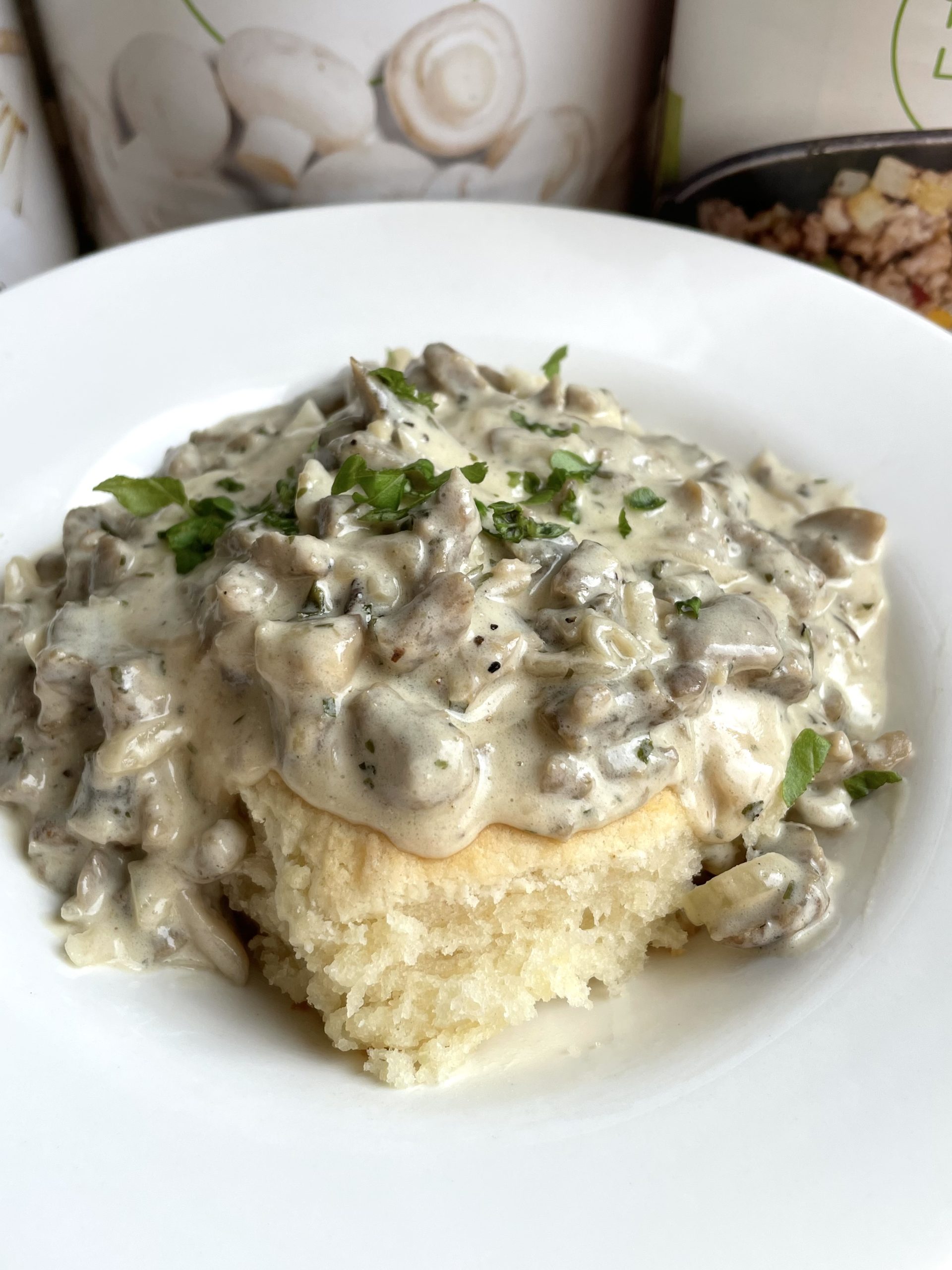 Sausage Mushroom Gravy