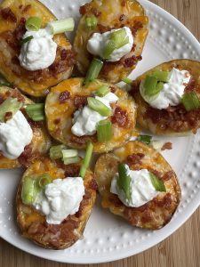 Cheesy Bacon Potato Skins