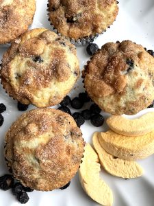 Peach Blueberry Muffins