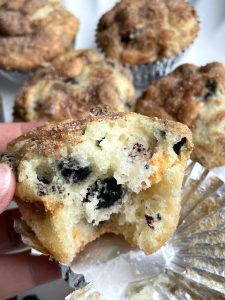 Peach Blueberry Muffins