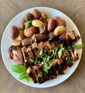 Lemon Basil Pork Tenderloins