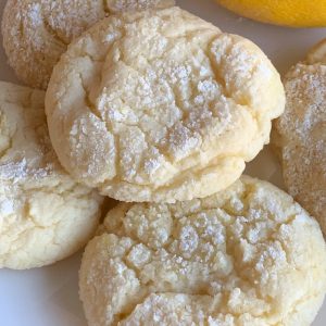 Lemon Cake Mix Cookies