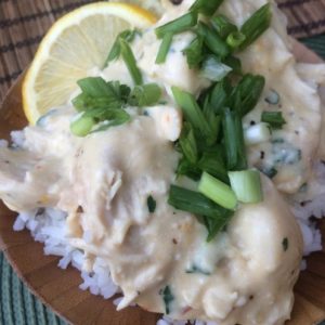 Slow Cooker Italian Lemon Chicken