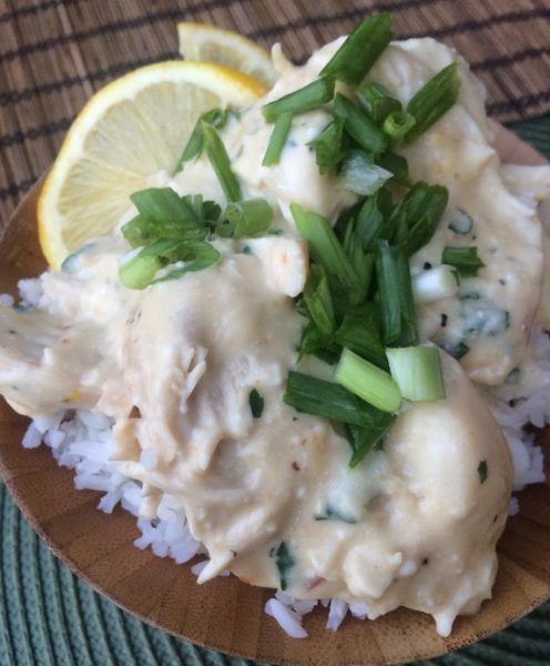 Slow Cooker Italian Lemon Chicken