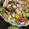 Apple Pear Walnut Salad