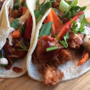 Asian Pork Street Tacos