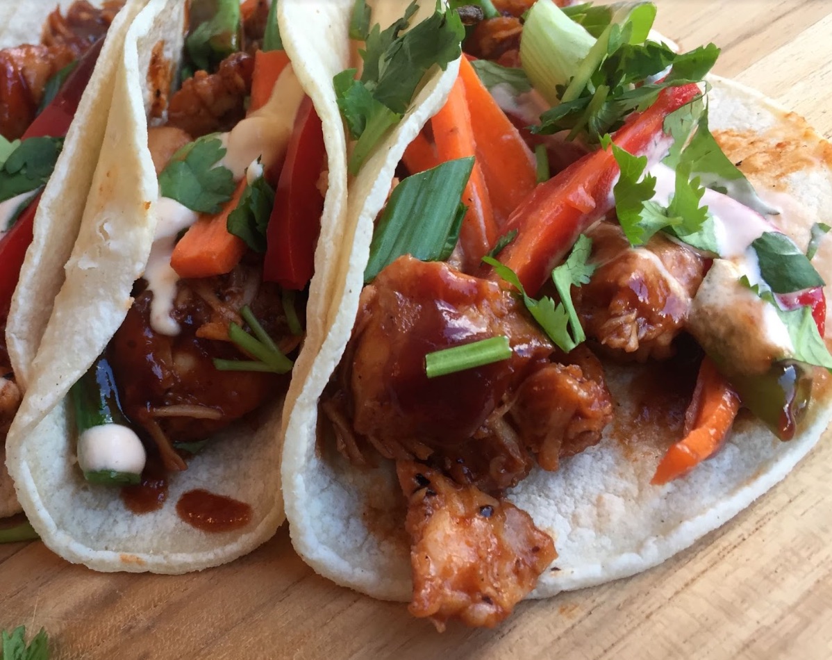 Asian Pork Street Tacos