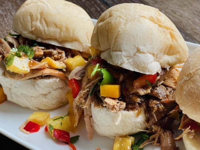 Jamaican Jerk Pulled Pork Sandwiches - Deals to Meals