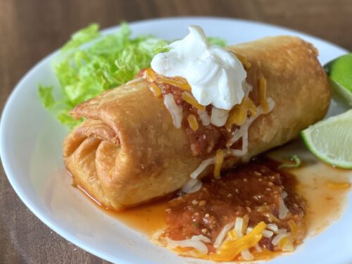 Mexican Chimichangas - Cooking Sessions