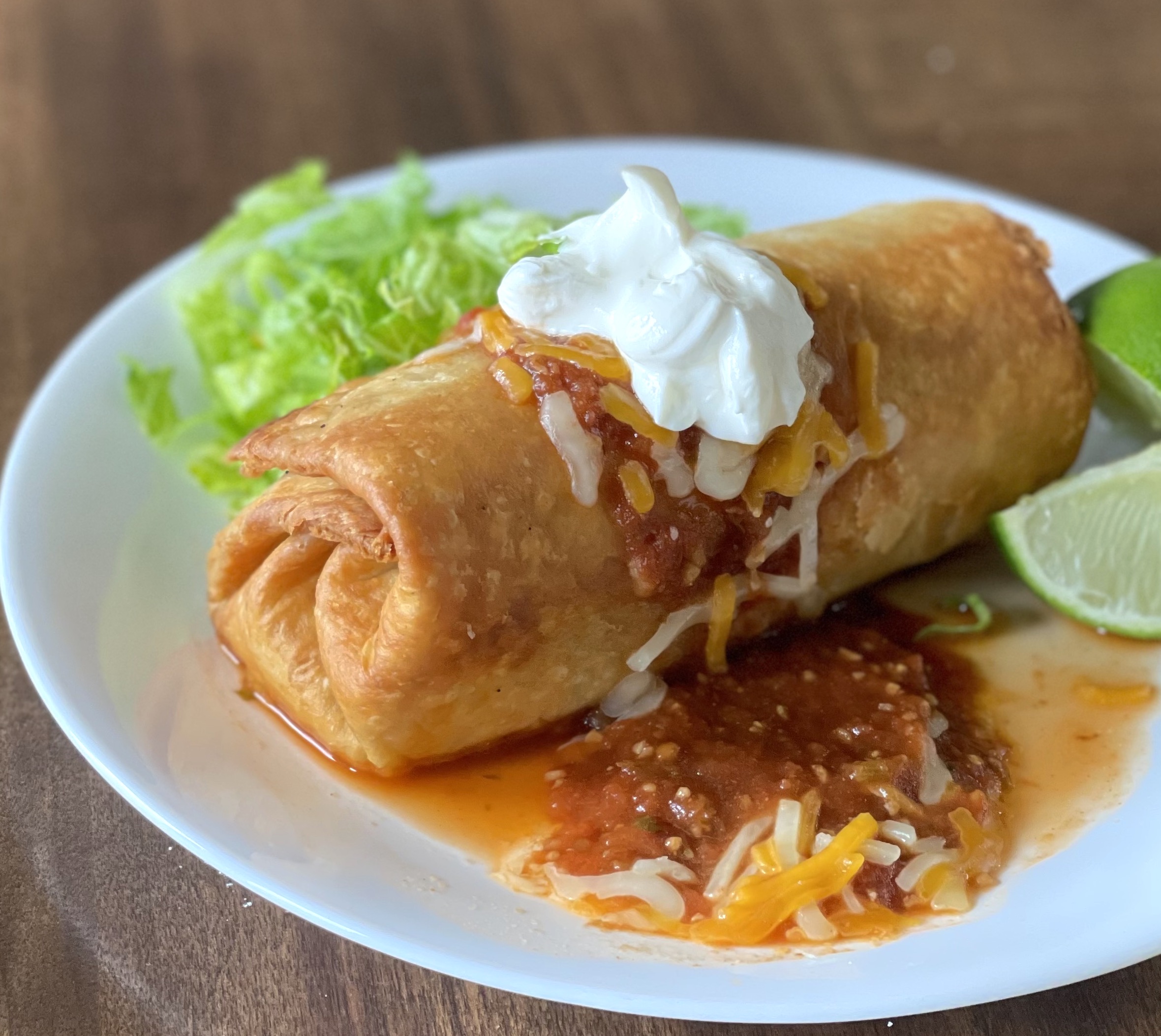 Chicken Chimichangas